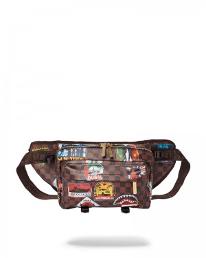 Cross Body Sprayground Global Mogul Cargo Crossbody | 610798-RET