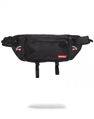 Cross Body Sprayground Transporter Crossbody (Black) | 907642-EAR