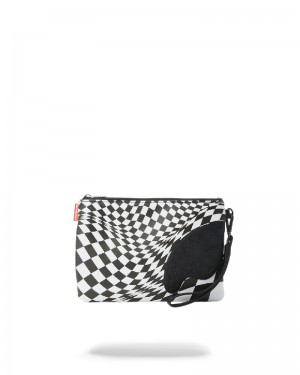 Crossover Clutch Sprayground Trippy Check Crossover Clutch | 607538-GUD