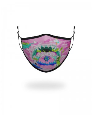 Fashion Mask Sprayground Adult Dbd Land Form-Fitting Face Mask | 912087-JES