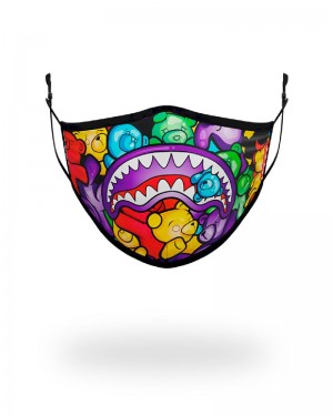 Fashion Mask Sprayground Adult Gummy Lips Form Fitting Face Mask | 312547-JYW