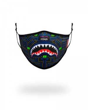 Fashion Mask Sprayground Kids Form Fitting Mask: Arcade Shark | 859013-OXM