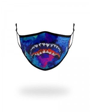 Fashion Mask Sprayground Kids Form Fitting Mask: Color Drip | 285916-HSJ