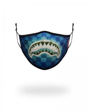 Fashion Mask Sprayground Kids Form Fitting Mask: Shark Island | 321695-ZWJ