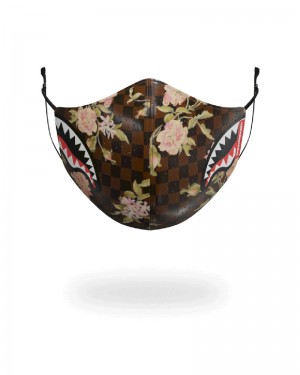 Fashion Mask Sprayground Sharkflower Vegan Leather Face Mask | 780316-JNK