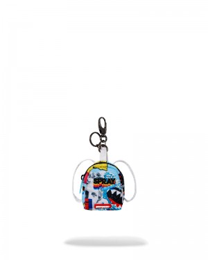 Keychain Sprayground Collage Of Random Backpack Keychain | 479501-FMU