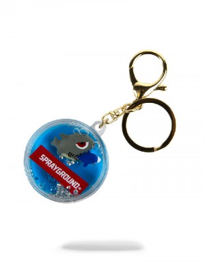 Keychain Sprayground Fish Tank Liquid Keychain | 085926-IJN