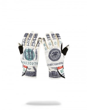 Manusi Sprayground Big Money Gloves | 249573-EBT