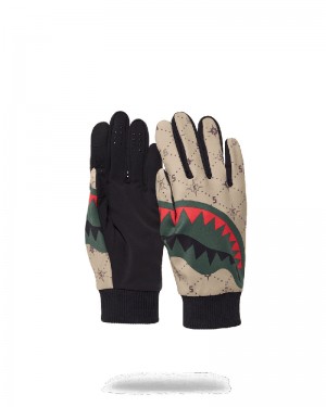 Manusi Sprayground Fifth Avenue Gloves | 016754-UDL