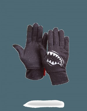 Manusi Sprayground Party Shark Gloves | 176094-IRV