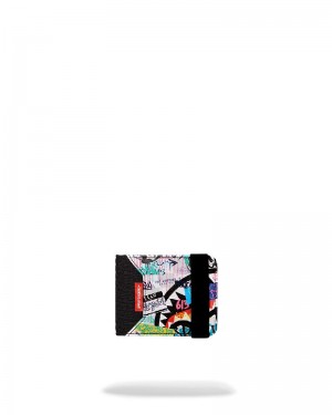 Portofel Sprayground Create Another Day Elastic Bi-Fold Wallet | 685741-VSD