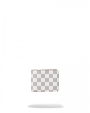 Portofel Sprayground Henny Latte Elastic Bi-Fold Wallet | 193068-KIQ