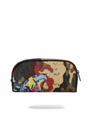 Pouch Sprayground Sliced And Diced Camo Pouch | 421639-WVT