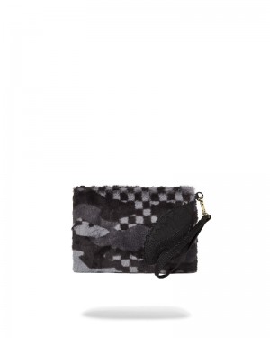 Pouchette Sprayground 3am Plush Aspen Highlands Crossover Clutch | 843975-ECG