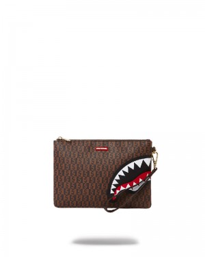 Pouchette Sprayground Cashin Checks Crossover Clutch | 964217-MVH