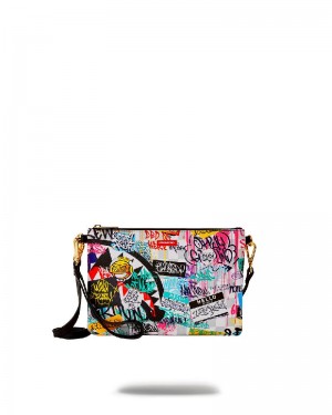 Pouchette Sprayground Create Another Day Crossover Clutch W/ Shoulder Strap | 413209-GKO