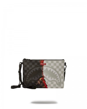 Pouchette Sprayground Ring Of Fire Crossover Clutch W/ Shoulder Strap | 813296-LNI