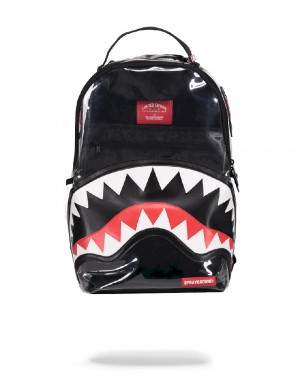 Rucsac Sprayground 20/20 Vision Shark Clear Backpack | 031829-GJF