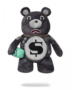 Rucsac Sprayground 3am Never Sleep Moneybear Teddybear Backpack | 540263-NPY