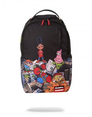 Rucsac Sprayground 90'S Nick: Money Stacks Backpack | 452039-UST