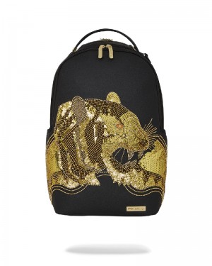 Rucsac Sprayground A.I.8 African Intelligence Guilded Leopard Backpack (Dlxv) | 129583-CMR