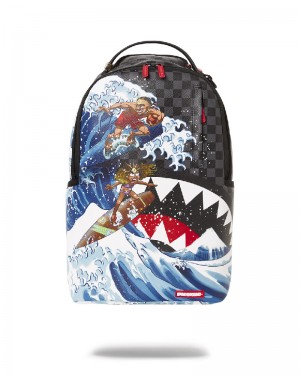 Rucsac Sprayground Amari Bailey & Sister Surfrider Collab Backpack (Dlxv) | 532179-ETU