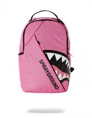 Rucsac Sprayground Angled Shark (Pink) | 942610-NSP