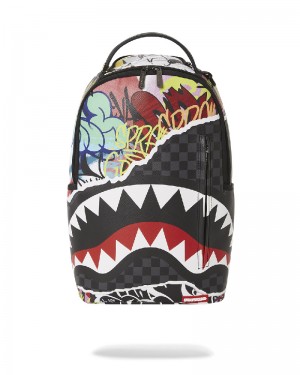 Rucsac Sprayground Artistic Pursuit Backpack (Dlxv) | 846092-AHC