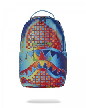 Rucsac Sprayground Bag Too Hot Dlxsv Backpack | 983504-GMW