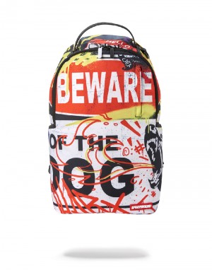 Rucsac Sprayground Beware Of The Dog Backpack | 415370-DWJ