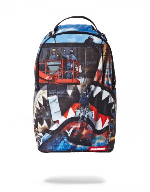 Rucsac Sprayground Billboard Shark | 415936-GAY