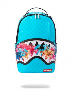 Rucsac Sprayground Blossom Shark Backpack | 971638-CBZ