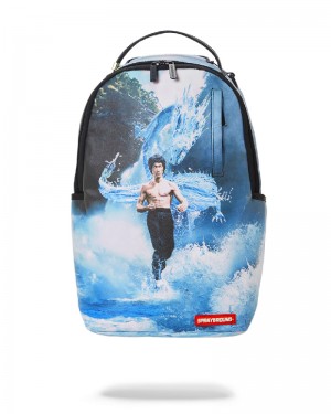 Rucsac Sprayground Bruce Lee Water Dragon Backpack (Dlxv) | 352901-RBM