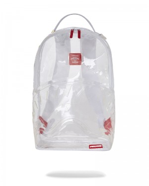 Rucsac Sprayground Clear As Day - 100% All Clear Dlx Backpack | 426350-FUA