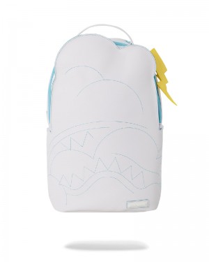 Rucsac Sprayground Cloudy With A Chance Of Shark Backpack (Dlxv) | 806491-NYW