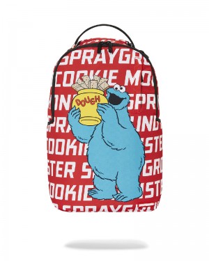 Rucsac Sprayground Cookie Monster Big Dough Dlxsr Backpack | 560784-CIX