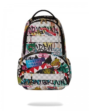 Rucsac Sprayground Create Another Day Skateboard-Strap Backpack | 692178-QSO