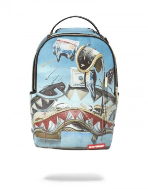 Rucsac Sprayground Dali Shark | 031259-BEM