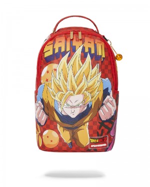 Rucsac Sprayground Dbz Super Saiyan Check | 823607-RAB