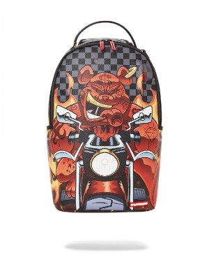 Rucsac Sprayground Diablo Burner Shark Backpack (Dlxv) | 207154-CQI