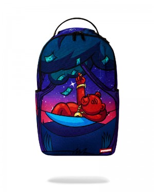 Rucsac Sprayground Diablo Just Another Relaxing Night Dlxsr Backpack | 896714-EAX