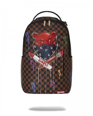 Rucsac Sprayground Diablo Midnight Games Backpack | 685714-CQM