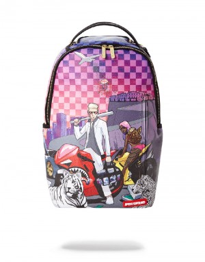 Rucsac Sprayground Dope Bag Dealer Backpack | 746209-TSX