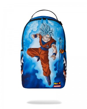 Rucsac Sprayground Dragon Ball Super Goku Kamehameha Dlxsr Backpack | 137496-VUX