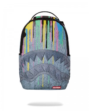 Rucsac Sprayground Drippy Stone Backpack (Dlxv) | 420965-BEG