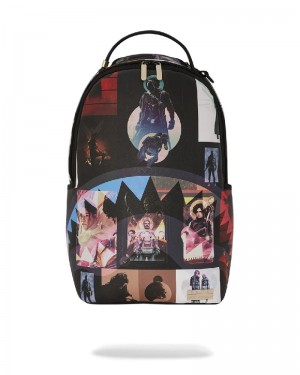 Rucsac Sprayground Dune Collage Backpack | 865294-WTC