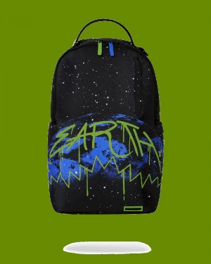 Rucsac Sprayground Earth Day Every Day Glow Shark Backpack | 027569-YQF