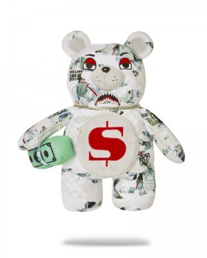 Rucsac Sprayground Ferociou$ Moneybear Teddybear Backpack | 524170-VFD