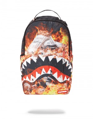 Rucsac Sprayground Fire Money Shark | 907562-GXD