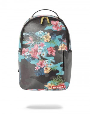 Rucsac Sprayground Floral Camo Backpack (One Of One) | 796325-QGB